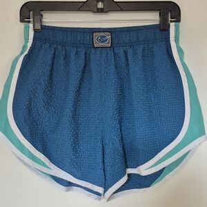 Nike Retro Blue and White Athletic Shorts